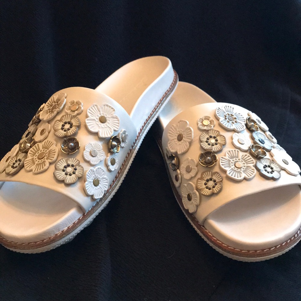 Coach slippers